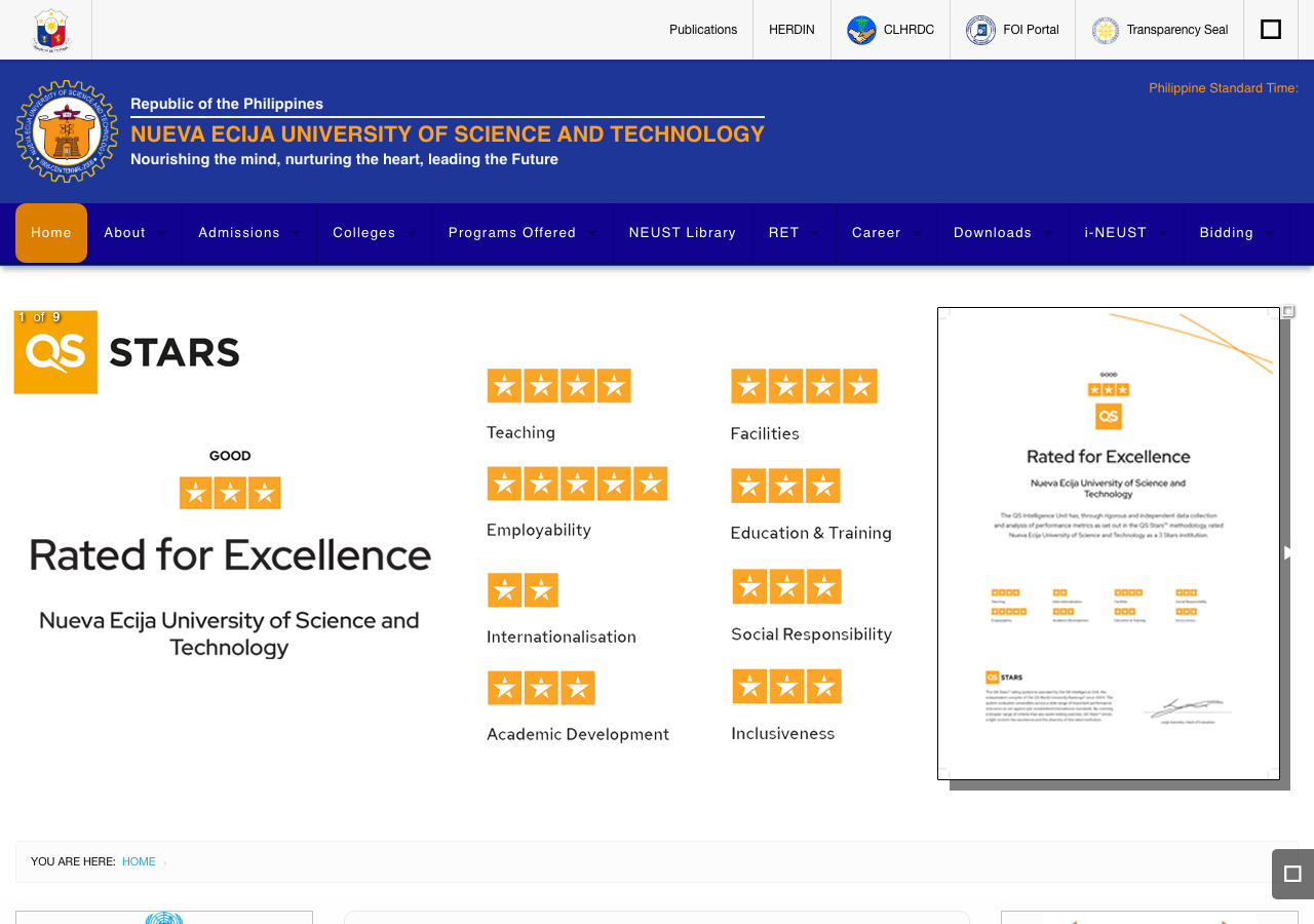 Original homepage